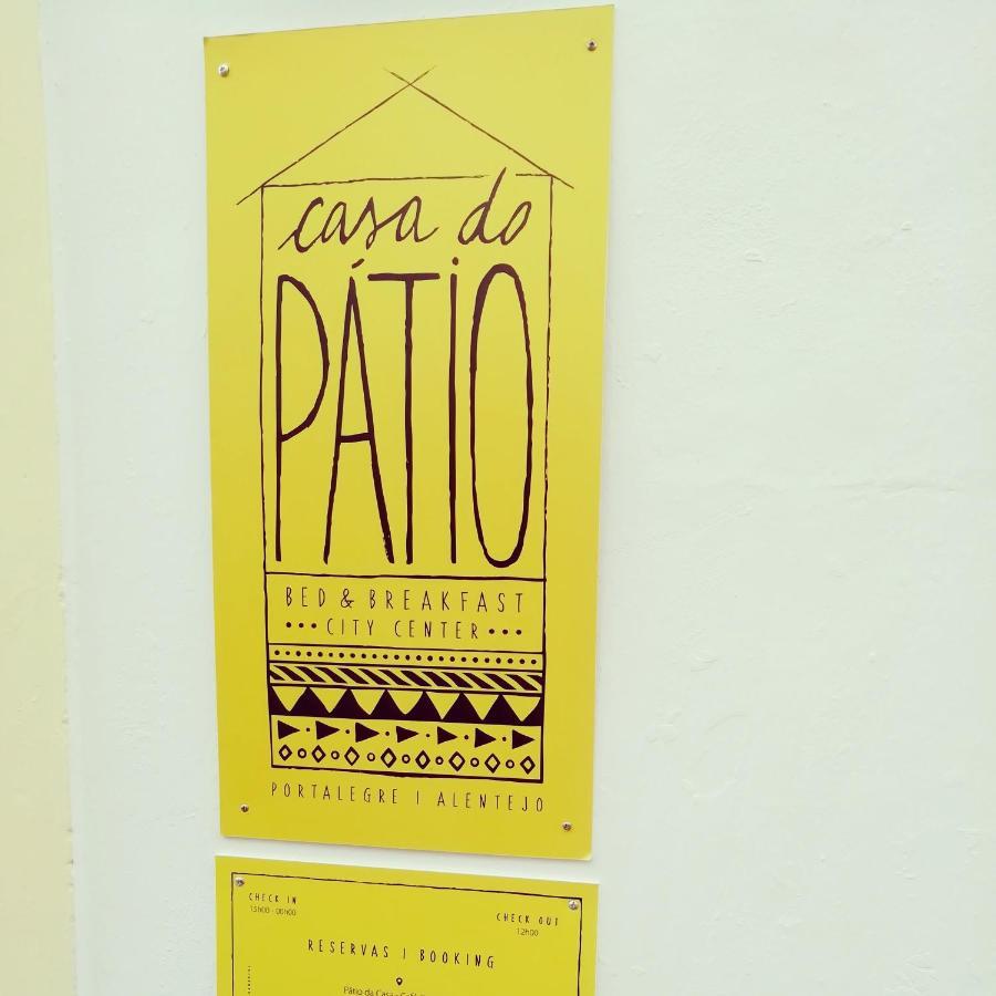 Casa Do Patio- Bed & Breakfast- City Center Portalegre Dış mekan fotoğraf